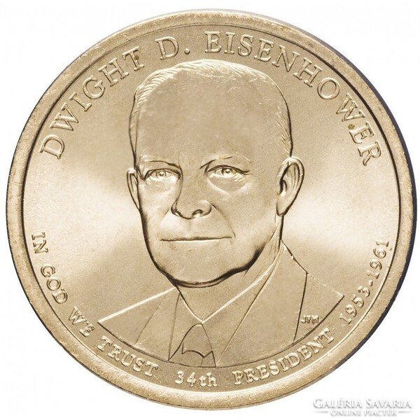 USA,1 dollar 2015 D - Dwight D. Eisenhower aUNC+