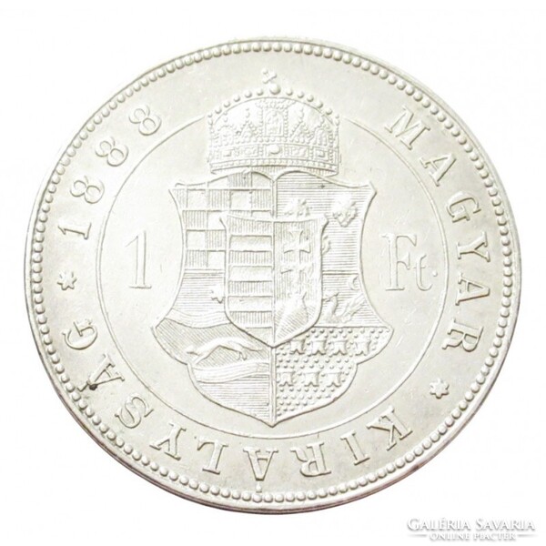 Magyarország,1 forint 1888 EF+ ezüst 12.34g900