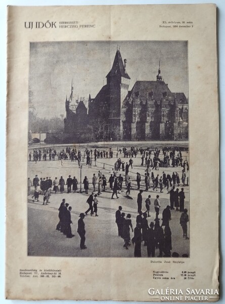 Új idők folyóirat 1934