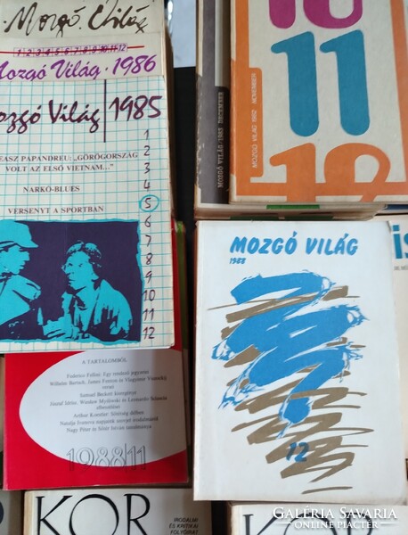 Nagyvilág világirodalmi folyóirat, 1987 6 db