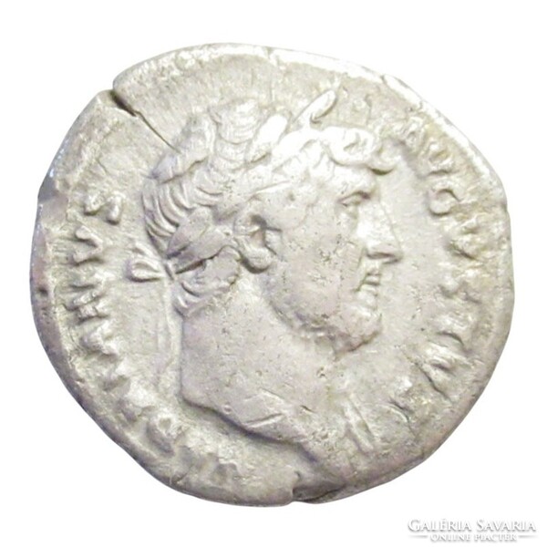 Római Birodalom,Hadrianus antoninianus 126-127 Róma - COS III hátlap EF ezüst 3.200g