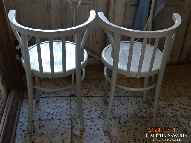 PÁR !! RÉGI VINTAGE PROVENCE THONET TÍPUSÚ KARSZÉK KAROS SZÉK PATKÓSZÉK