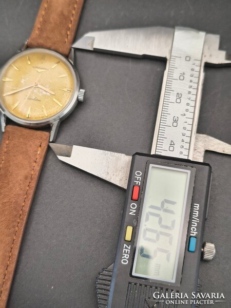 Longines Jamboree Cal. 280 – 35 mm – 1959/60 – frissen szervizelt – eredeti svájci vintage férfi kar