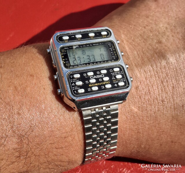 CASIO cfx 200 retro japán számológép karóra-1983-ból seiko citizen calculator