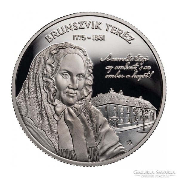 Magyarország,20000 forint 2025 PP - Brunszvik Teréz UNC ezüst 31.46g925