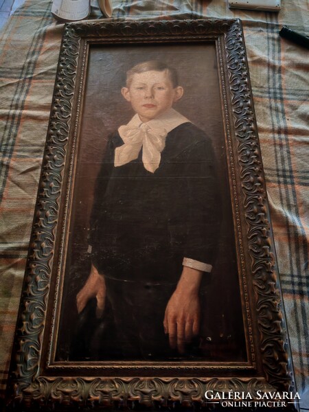 Lammel Antal (1872–1945) Child Portrait