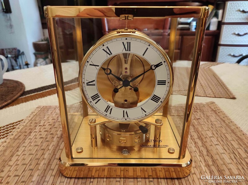 Jaeger LeCoultre Atmos Elysee 1992-es szervízelve 2 év garanciával