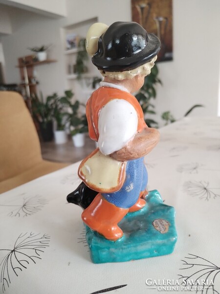 Szécsi Jolán kerámia figura cca16 cm
