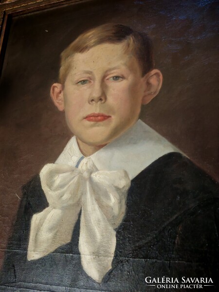 Lammel Antal (1872–1945) Child Portrait