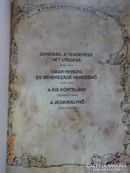 SZINDBÁD, A TENGERÉSZ és más mesék - "A világ legszebb meséi" sorozatból - Piero cattaneo rajzaival