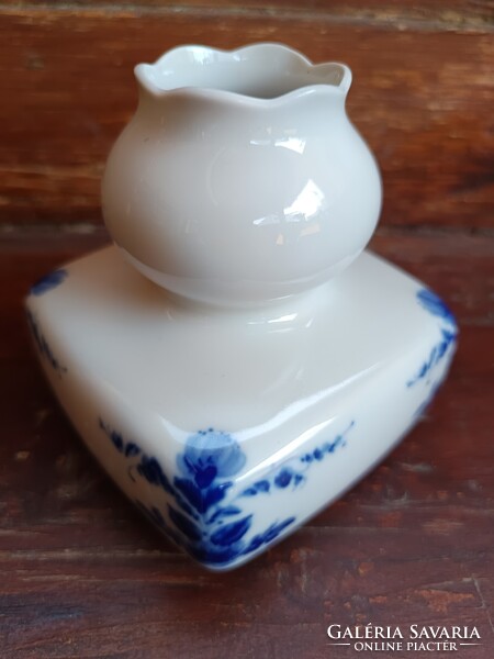 Lichte német porcelán vintage miniatűr váza