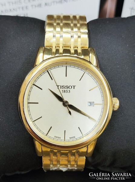 Tissot carson classic gold-plated – timeless Swiss elegance from the brand new collection!