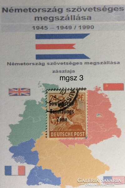 Német bėlyeg -hiánypótl. ( mgsz 3)