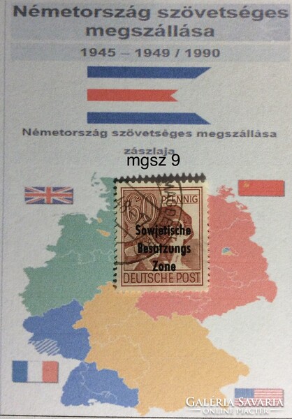 Német bėlyeg -hiánypótl. ( mgsz 9)