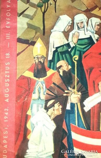Antik 1943. augusztus 18 MAGYAR FUTÁR ( Rajniss ) II. VH képes hetilap A / 3 méret a képek szerint