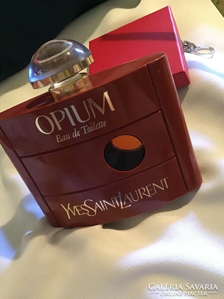 Ritka Vintage Yves Saint Laurent Opium EDT 120 ml (lakk dobozos kiadás, 1986. május 10.)