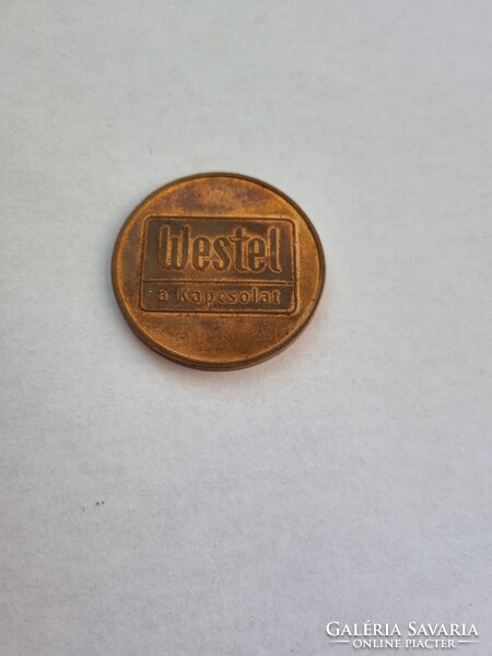 Westel CRM projekt 2004 vállalati emlékérem - Westel a Kapcsolat