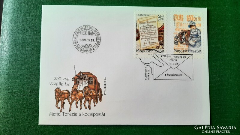 Fdc 1999 Bélyegnap Kat: 500 Ft