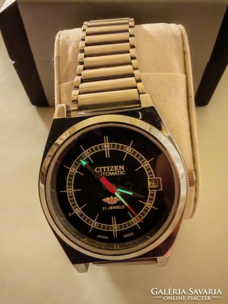 Eladó vintage Citizen Automatic 21 Jewels karóra – kiváló állapot