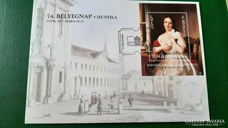 Fdc 2001 Bélyegnap Kat: 1600 Ft