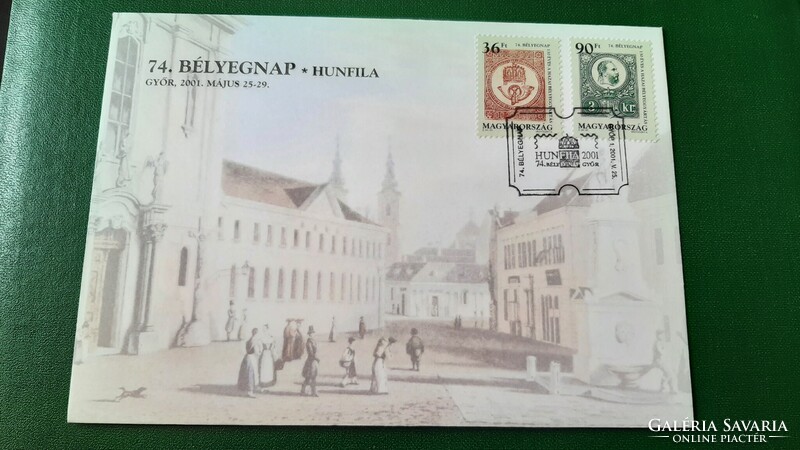 Fdc 2001 Bélyegnap Kat: 550 Ft
