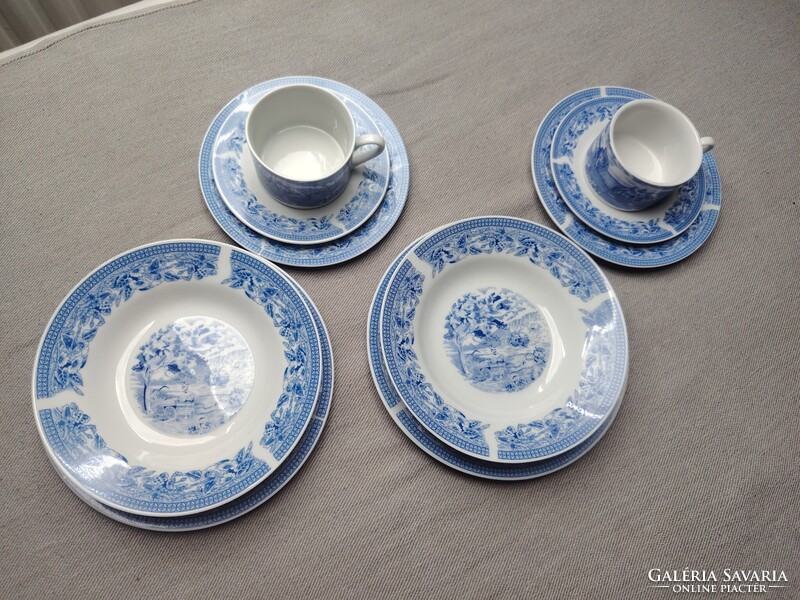 AML confortable life 10 részes díszes porcelánkészlet