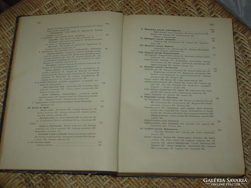 VÁMOSSY-FENYVESSY-MANSFELD : GYÓGYSZERTAN 1914 ( GYÓGYSZERÉSZET , PATIKA )