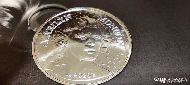 Marilyn Monroe ezüst emlékérme 2026 Franciaország 10 Euro 2026 Ag