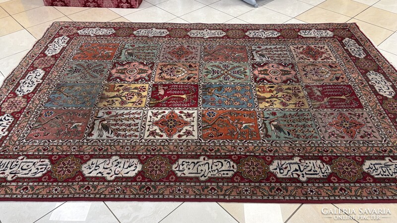 4359 KIÁRUSÍTÁS!!!!  Iráni Bakhtiari kézi gyapjú perzsa szőnyeg 190X290CM