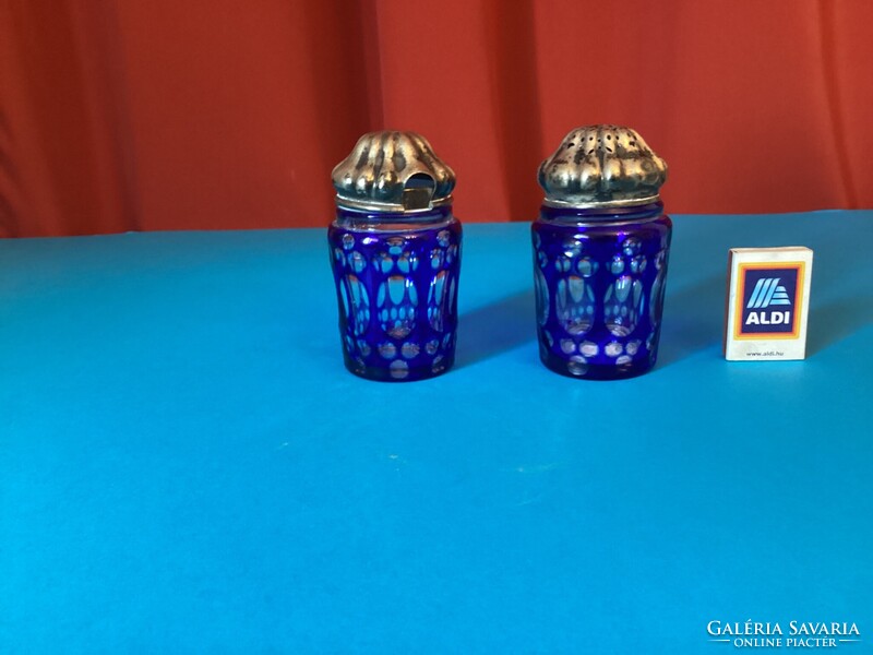 Vintage silver-plated covered sugar bowl and sugar tongs.