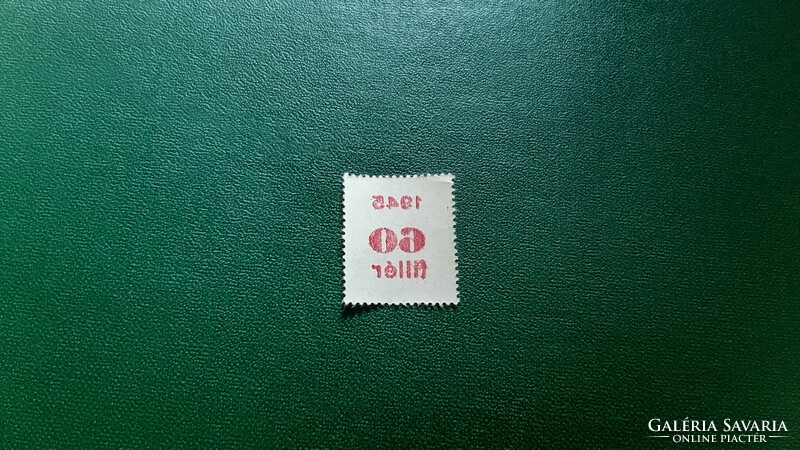 1945 Kisegítő bélyegek 4. Hadvezérek 60 f/8 f  ** gépszínátnyomat