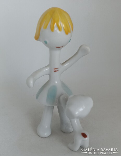 Hollóházi porcelán Kati és Pamacs!