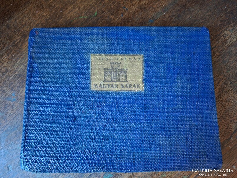 1933-BIBLIOFIL VARJÚ ELEMÉR-MAGYAR VÁRAK -NAGYMAGYARORSZÁG! NÉGYNYELVŰ!