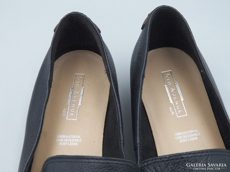 5TH AVENUE bőr loafer, 37,5 -ös