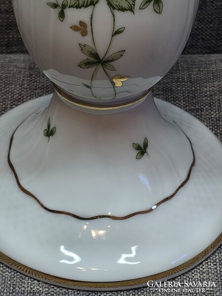Hollóházi Erika Pattern 21 cm Footed Vase