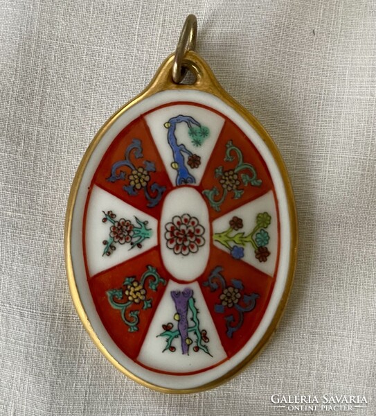 Herendi Gödöllő / Siang Rouge ajándék szett (medál, karkötő, ékszertartó
