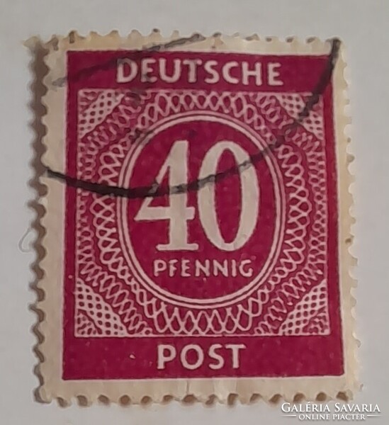 1946-os értékbélyegek (Közös szövetséges megszállási övezet)