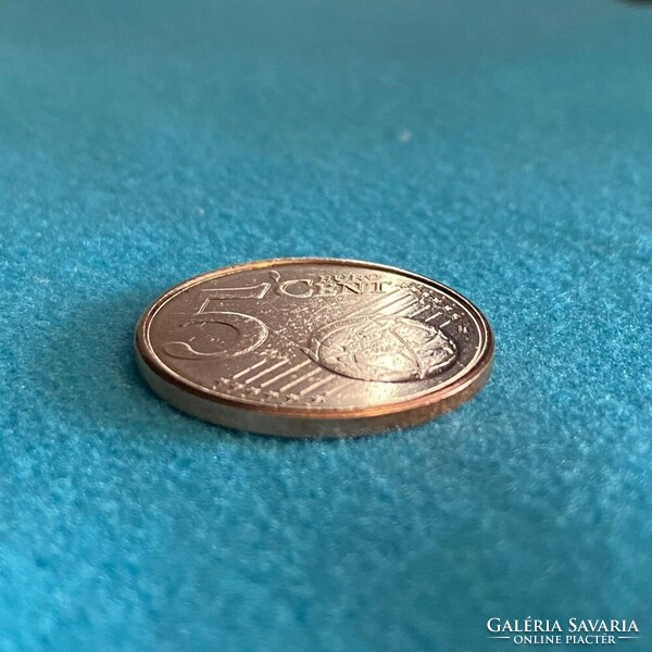 Belgium - 5 euro cents - 2017 coin - Error