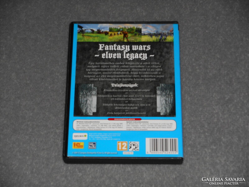 Fantasy wars - Elven Legacy Számítógépes PC játék