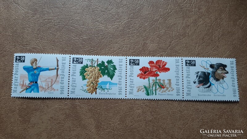 1966 Bélyegnap  ** Kat: 400 Ft