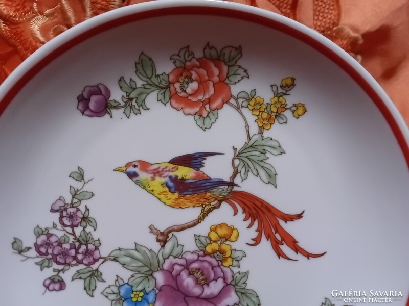 Hollóháza  porcelán  paradicsommadaras dísztányér