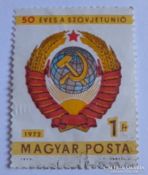 1972 50 éves a Szovjetunió pecsételt