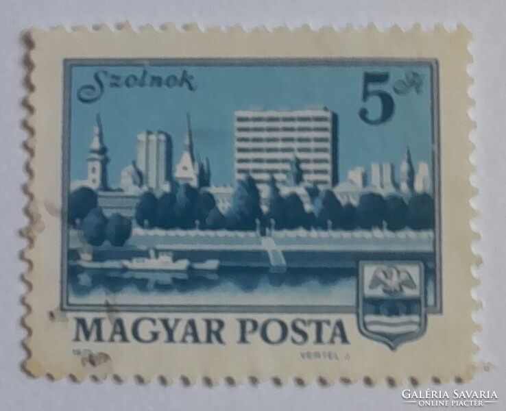 1975 Tájak-városok (IV) pecsételt