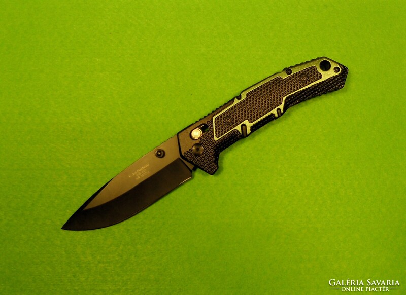 Large HERBERTZ Tactical Knife, Pocket Knife. UNUSED! UNSHARPENED! From collection. Knife, pocket knife, dagger, razor.