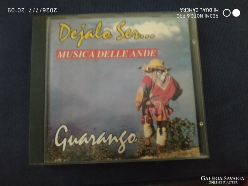 CD lemez Guarango Dejalo ser