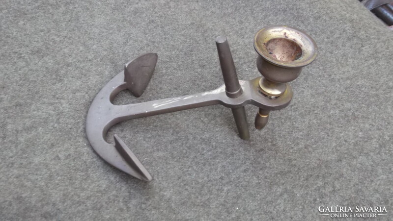 Sailor candle holder.