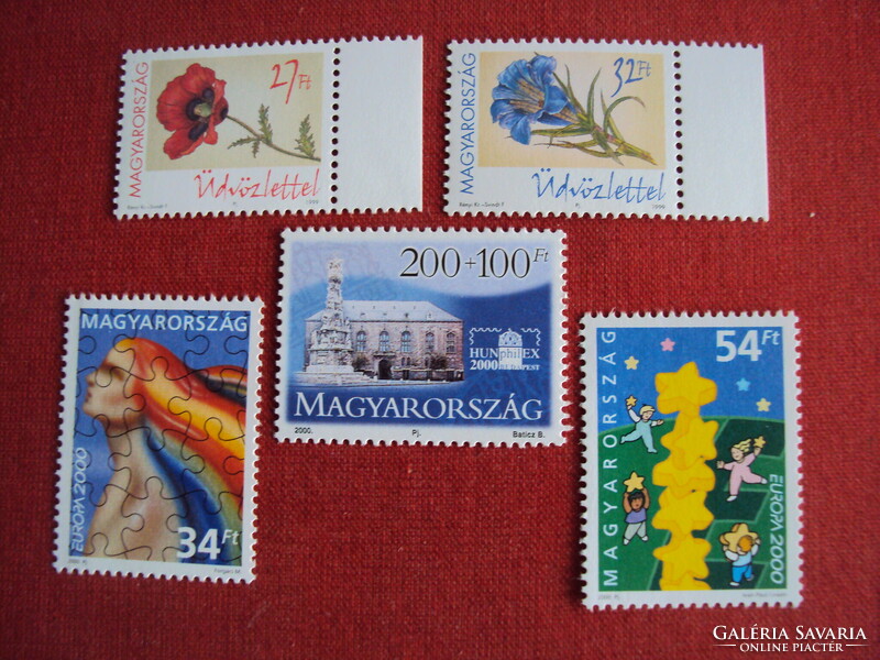 Magyar postatiszta bélyegek blokkok névértéken eladók-Sz-26