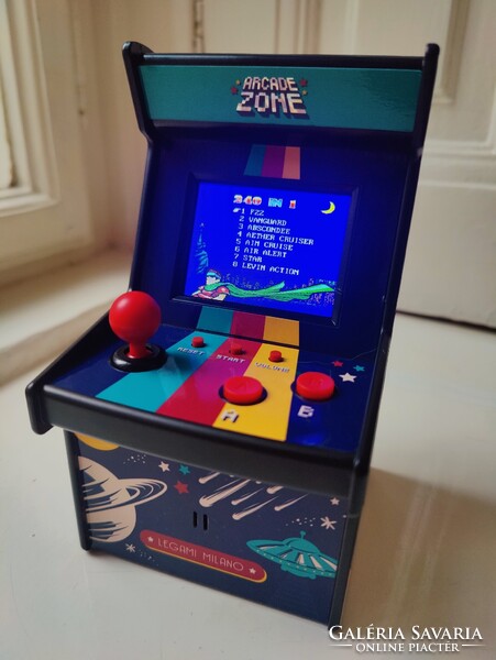 Árkád kvarcjáték, joystick -al, mini játékgép