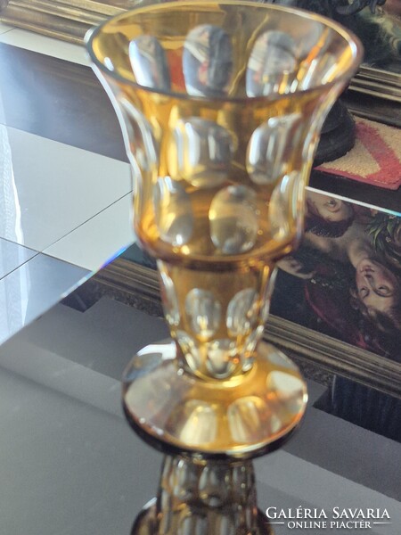 Bieder form glass goblet?
