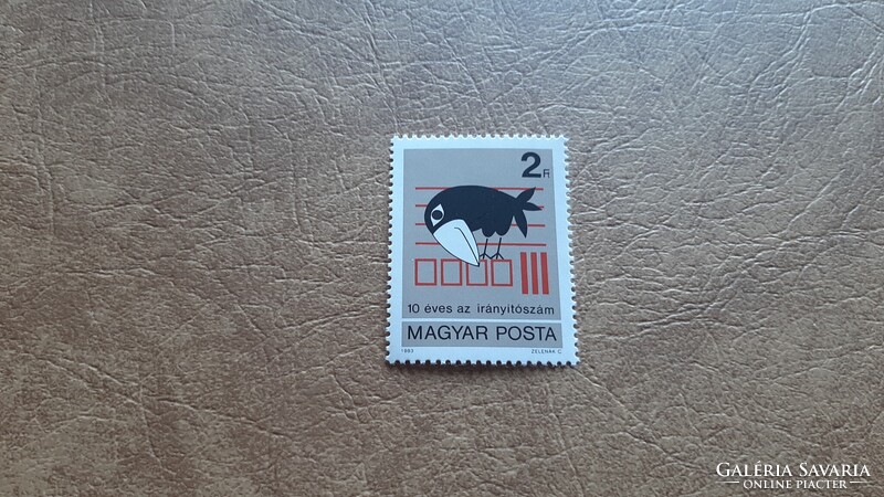 1983 Postai Irányítószám - rendszer 2. ** Kat: 50 Ft
